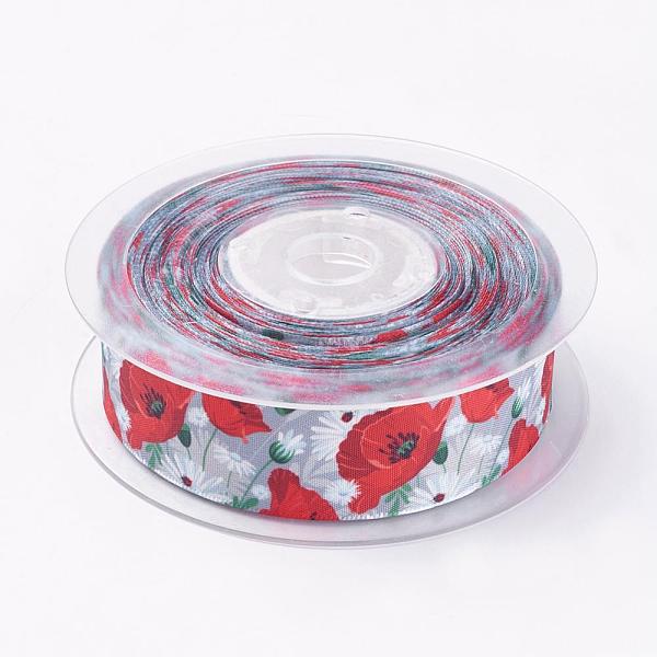 PandaHall Polyester Grosgrain Ribbon, Flower Pattern, Red, 1 inch(25mm), about 100yards/roll(91.44m/roll) Polyester Red
PandaHall Polyester Grosgrain Ribbon, Flower Pattern, Red, 1 inch(25mm), about 100yards/roll(91.44m/roll) Polyester Red