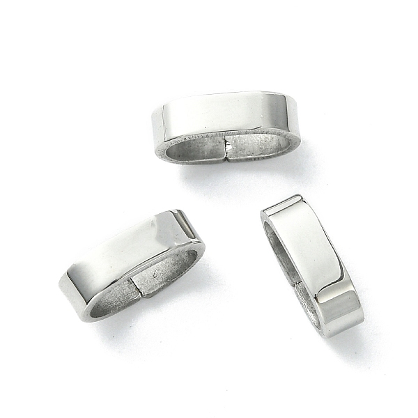 PandaHall 201 Stainless Steel Slide Charms/Slider Beads, For Leather Cord Bracelets Making, Oval, Stainless Steel Color, 3.5x11.6x6.6mm...
PandaHall 201 Stainless Steel Slide Charms/Slider Beads, For Leather Cord Bracelets Making, Oval, Stainless Steel Color, 3.5x11.6x6.6mm...