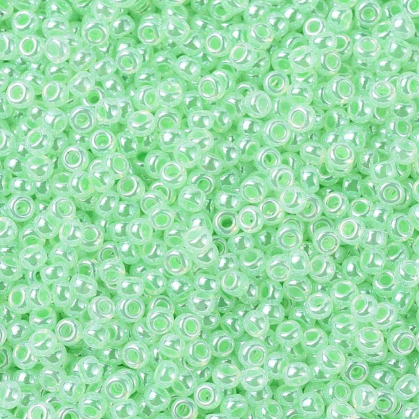 PandaHall MIYUKI Round Rocailles Beads, Japanese Seed Beads, (RR520) Mint Green Ceylon, 11/0, 2x1.3mm, Hole: 0.8mm, about 5500pcs/50g Glass...
PandaHall MIYUKI Round Rocailles Beads, Japanese Seed Beads, (RR520) Mint Green Ceylon, 11/0, 2x1.3mm, Hole: 0.8mm, about 5500pcs/50g Glass...