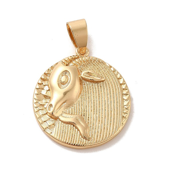 PandaHall Real 18K Gold Plated Zodiac Theme Brass Pendants, Capricorn, 22.5~23x20.5~21x2~3mm, Hole: 6x4mm Brass Capricorn
PandaHall Real 18K Gold Plated Zodiac Theme Brass Pendants, Capricorn, 22.5~23x20.5~21x2~3mm, Hole: 6x4mm Brass Capricorn