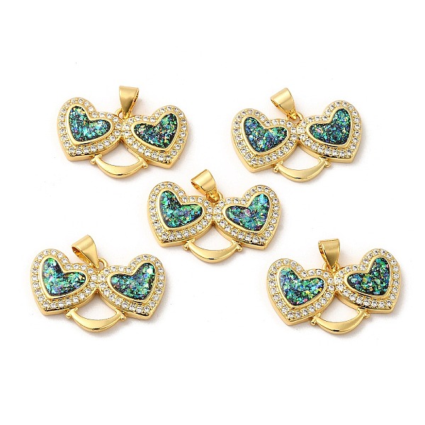 PandaHall Rack Plating Brass Micro Pave Cubic Zirconia with Synthetic Opal Pendants, with Jump Ring, Lead Free & Cadmium Free, Long-Lasting..., Cyan
PandaHall Rack Plating Brass Micro Pave Cubic Zirconia with Synthetic Opal Pendants, with Jump Ring, Lead Free & Cadmium Free, Long-Lasting..., Cyan