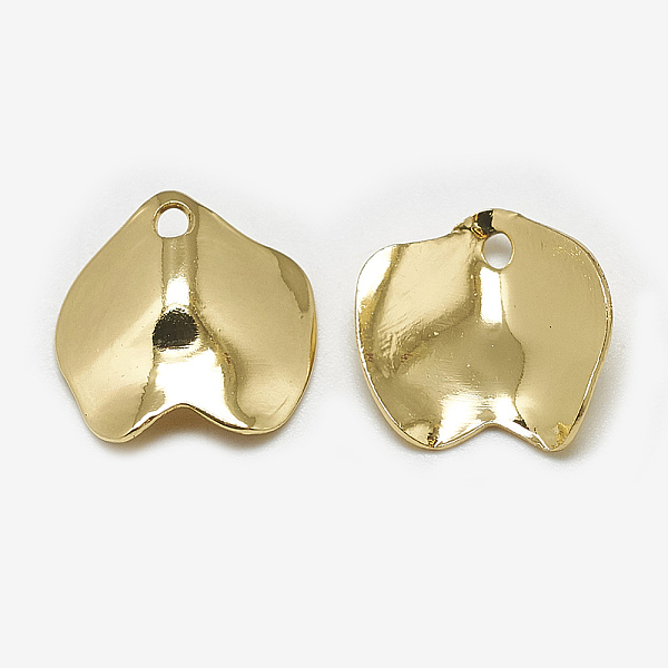 PandaHall Brass Charms, Waved, Real 18K Gold Plated, 13x13x1.5mm, Hole: 1mm Brass Others
PandaHall Brass Charms, Waved, Real 18K Gold Plated, 13x13x1.5mm, Hole: 1mm Brass Others