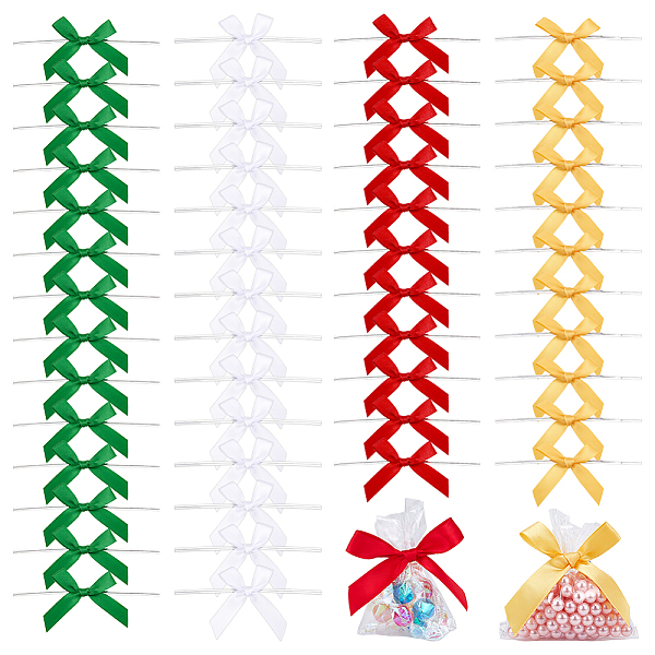 PandaHall CHGCRAFT 120Pcs 4 Colors Polyester Bowknot, with Iron Wire Twist Ties, for DIY Gift Wrap Wedding Candy Party Decoration, Mixed..., Multicolor
PandaHall CHGCRAFT 120Pcs 4 Colors Polyester Bowknot, with Iron Wire Twist Ties, for DIY Gift Wrap Wedding Candy Party Decoration, Mixed..., Multicolor
