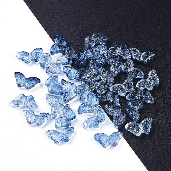 PandaHall Electroplate Transparent Glass Beads, with Glitter Powder, Butterfly, Cornflower Blue, 14.5x8x3.5mm, Hole: 0.8mm Glass Butterfly...
PandaHall Electroplate Transparent Glass Beads, with Glitter Powder, Butterfly, Cornflower Blue, 14.5x8x3.5mm, Hole: 0.8mm Glass Butterfly...