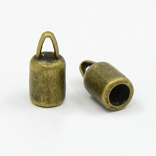PandaHall Tibetan Style Alloy Cord Ends, Lead Free and Cadmium Free, Column, Antique Bronze, 14x6.5mm, Hole: 4mm, Inner Diameter: 4~5mm...
PandaHall Tibetan Style Alloy Cord Ends, Lead Free and Cadmium Free, Column, Antique Bronze, 14x6.5mm, Hole: 4mm, Inner Diameter: 4~5mm...