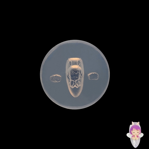 PandaHall Nail Art Silicone Molds, Cartoon for Nail Art Tips Decoration, Nail Art Tools, Human, Clear, 39x15.5mm Silicone Human Clear
PandaHall Nail Art Silicone Molds, Cartoon for Nail Art Tips Decoration, Nail Art Tools, Human, Clear, 39x15.5mm Silicone Human Clear