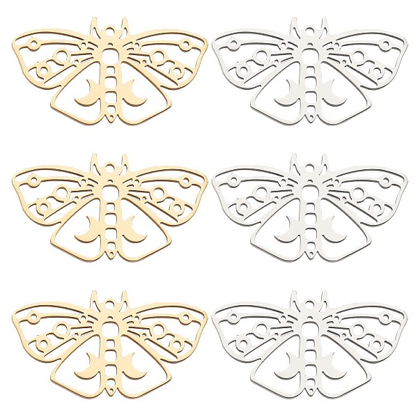 PandaHall SUNNYCLUE 1 Box 12Pcs Moth Charm Moth Charms Bulk Stainless Steel Hollow Charm Moon Phase Lucky Energe Charm Lunar Butterfly Charm...
PandaHall SUNNYCLUE 1 Box 12Pcs Moth Charm Moth Charms Bulk Stainless Steel Hollow Charm Moon Phase Lucky Energe Charm Lunar Butterfly Charm...