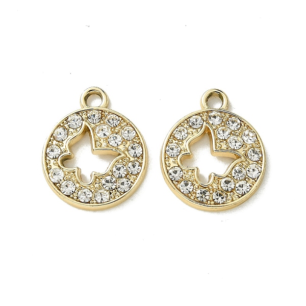 PandaHall UV Plating Alloy Rhinestone Pendants, Golden, Butterfly, 19x15.5x2.5mm, Hole: 2mm Alloy+Rhinestone Butterfly
PandaHall UV Plating Alloy Rhinestone Pendants, Golden, Butterfly, 19x15.5x2.5mm, Hole: 2mm Alloy+Rhinestone Butterfly