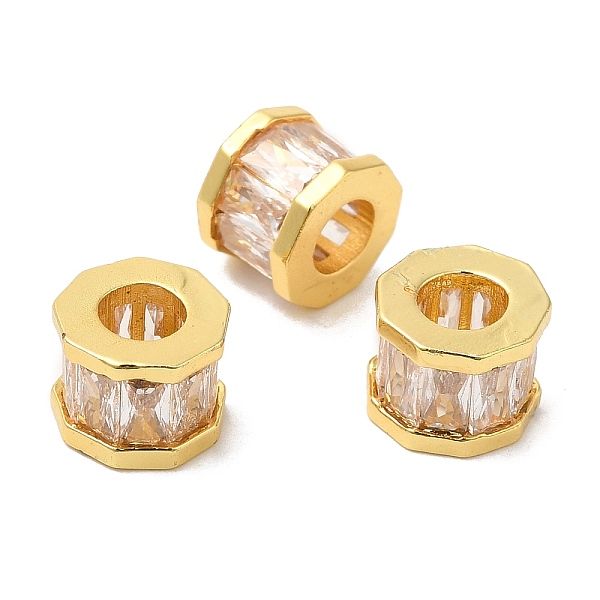 PandaHall Rack Plating Brass Cubic Zirconia European Beads, Large Hole Beads, Cadmium Free & Lead Free, Long-Lasting Plated, Polygon, Golden...
PandaHall Rack Plating Brass Cubic Zirconia European Beads, Large Hole Beads, Cadmium Free & Lead Free, Long-Lasting Plated, Polygon, Golden...