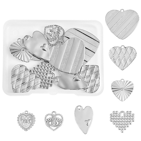 PandaHall DIY Jewelry Making Findings Kits, Including 10Pcs 5 Styles 304 Stainless Steel Pendants and 4Pcs 2 Styles 304 Stainless Steel...
PandaHall DIY Jewelry Making Findings Kits, Including 10Pcs 5 Styles 304 Stainless Steel Pendants and 4Pcs 2 Styles 304 Stainless Steel...