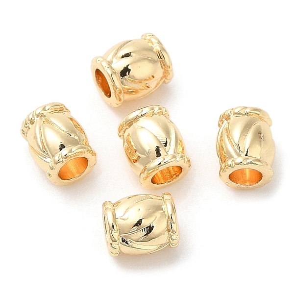 PandaHall Rack Plating Brass Beads, Long-Lasting Plated, Cadmium Free & Lead Free, Barrel, Real 14K Gold Plated, 5.5x4.5mm, Hole: 4mm Alloy...
PandaHall Rack Plating Brass Beads, Long-Lasting Plated, Cadmium Free & Lead Free, Barrel, Real 14K Gold Plated, 5.5x4.5mm, Hole: 4mm Alloy...