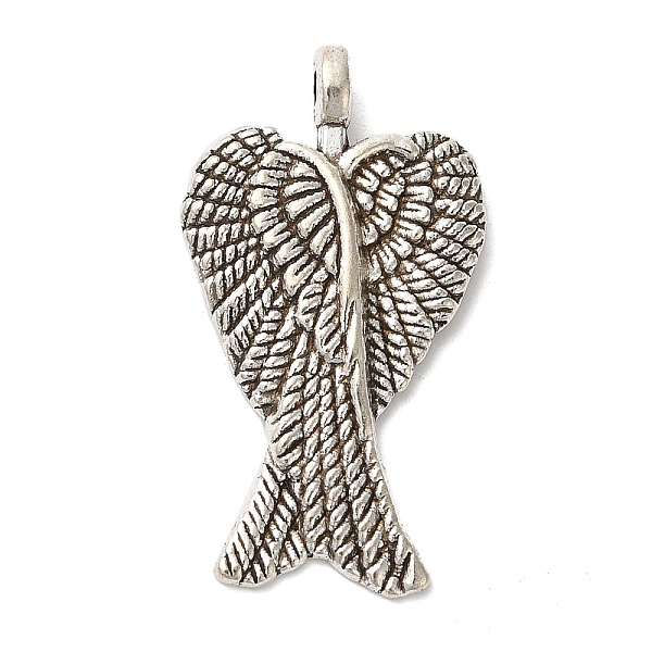 PandaHall Tibetan Style Alloy Pendants, Cadmium Free & Lead Free, Wing, Antique Silver, 29x16x4mm, Hole: 2mm Alloy Wing
PandaHall Tibetan Style Alloy Pendants, Cadmium Free & Lead Free, Wing, Antique Silver, 29x16x4mm, Hole: 2mm Alloy Wing