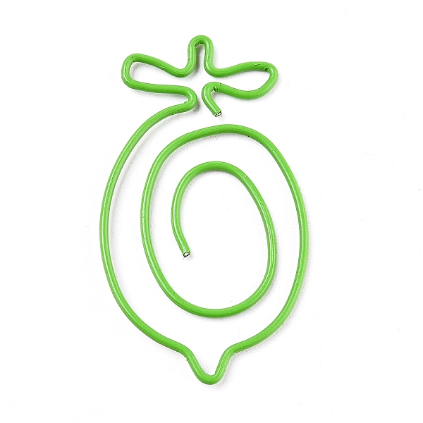PandaHall Lemon Shape Iron & Plastic Paperclips, Cute Paper Clips, Funny Bookmark Marking Clips, Lime, 40.8x23.2x1.2mm Plastic Green
PandaHall Lemon Shape Iron & Plastic Paperclips, Cute Paper Clips, Funny Bookmark Marking Clips, Lime, 40.8x23.2x1.2mm Plastic Green