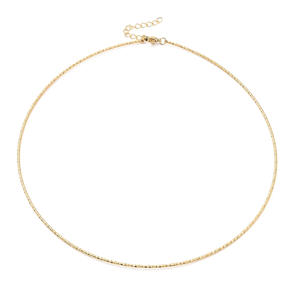 PandaHall Ion Plating(IP) 304 Stainless Steel Necklaces, Rope Chains, Golden, 0.05 inch(0.13cm), Inner Diameter: 5.00 inch(12.7cm) 304...
PandaHall Ion Plating(IP) 304 Stainless Steel Necklaces, Rope Chains, Golden, 0.05 inch(0.13cm), Inner Diameter: 5.00 inch(12.7cm) 304...