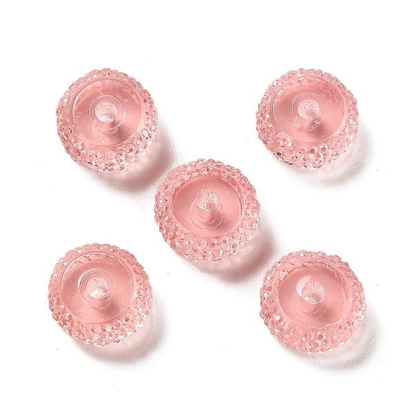 PandaHall Transparent Resin Beads, Textured Rondelle, Pink, 12x7mm, Hole: 2.5mm Resin Rondelle Pink
PandaHall Transparent Resin Beads, Textured Rondelle, Pink, 12x7mm, Hole: 2.5mm Resin Rondelle Pink