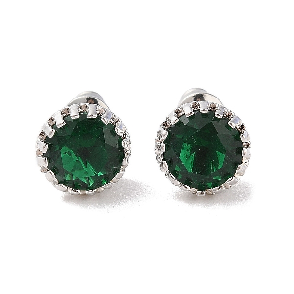 PandaHall Rack Plating Brass Micro Pave Cubic Zirconia Split Earrings, Long-lasting Plated, Carat Round Shape, Platinum, Green, 9mm Cubic...
PandaHall Rack Plating Brass Micro Pave Cubic Zirconia Split Earrings, Long-lasting Plated, Carat Round Shape, Platinum, Green, 9mm Cubic...