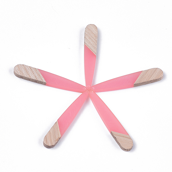 PandaHall Resin & Wood Pendants, Teardrop, Hot Pink, 44x7.5x3mm, Hole: 1.2mm Resin+Wood Teardrop Pink
PandaHall Resin & Wood Pendants, Teardrop, Hot Pink, 44x7.5x3mm, Hole: 1.2mm Resin+Wood Teardrop Pink