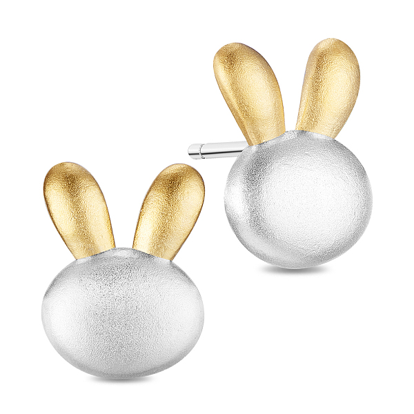 PandaHall SHEGRACE Cute Design 925 Sterling Silver Bunny Ear Studs, with 18K Gold Plated, Rabbit Head, Mixed Color, 11x9mm Sterling Silver..., Multicolor
PandaHall SHEGRACE Cute Design 925 Sterling Silver Bunny Ear Studs, with 18K Gold Plated, Rabbit Head, Mixed Color, 11x9mm Sterling Silver..., Multicolor