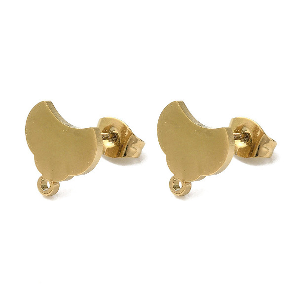PandaHall Ion Plating(IP) 304 Stainless Steel Stud Earring Findings, Moon, Golden, 10x10.5mm, Hole: 1.2mm, Pin: 11x0.7mm 304 Stainless Steel...
PandaHall Ion Plating(IP) 304 Stainless Steel Stud Earring Findings, Moon, Golden, 10x10.5mm, Hole: 1.2mm, Pin: 11x0.7mm 304 Stainless Steel...
