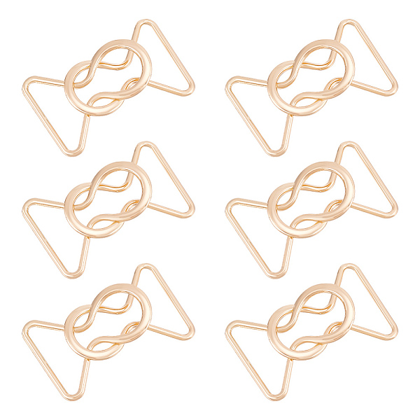 PandaHall BENECREAT 6 Pairs Zinc Alloy Clasps, Cadmium Free & Lead Free, 8 Shape, Light Gold, 52.5x40.5x8mm Alloy
PandaHall BENECREAT 6 Pairs Zinc Alloy Clasps, Cadmium Free & Lead Free, 8 Shape, Light Gold, 52.5x40.5x8mm Alloy