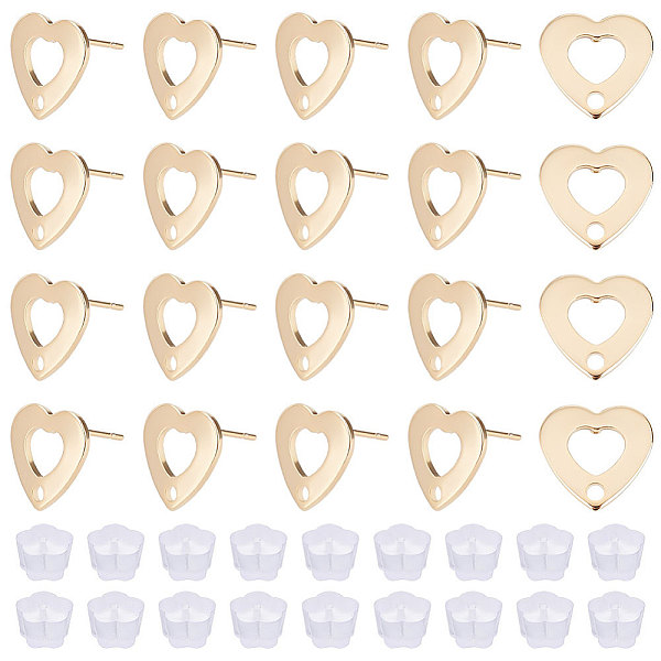 PandaHall UNICRAFTALE 30Pcs Hollow Heart Stud Earrings 201 Stainless Steel Stud Earring Findings Pin 0.7mm Real 24K Gold Plated Earrings...
PandaHall UNICRAFTALE 30Pcs Hollow Heart Stud Earrings 201 Stainless Steel Stud Earring Findings Pin 0.7mm Real 24K Gold Plated Earrings...
