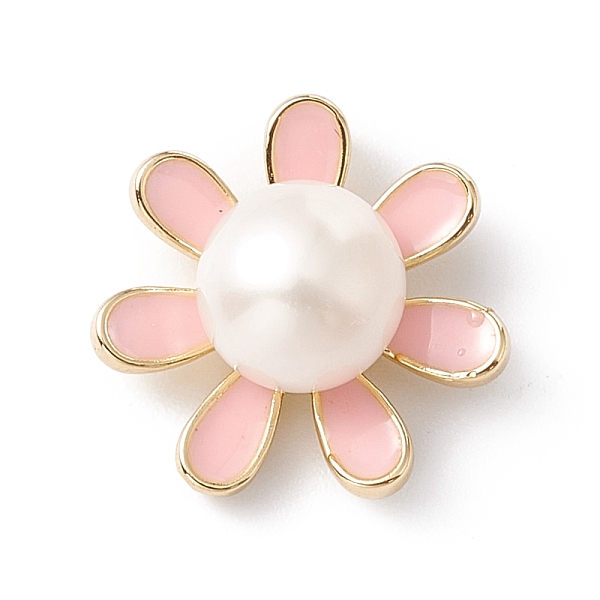 PandaHall Natural Freshwater Pearl Pink Enamel Pendants, with Golden Tone Brass Findings, Flower Charm, Floral White, 16.5x16.5x8mm, Hole...
PandaHall Natural Freshwater Pearl Pink Enamel Pendants, with Golden Tone Brass Findings, Flower Charm, Floral White, 16.5x16.5x8mm, Hole...