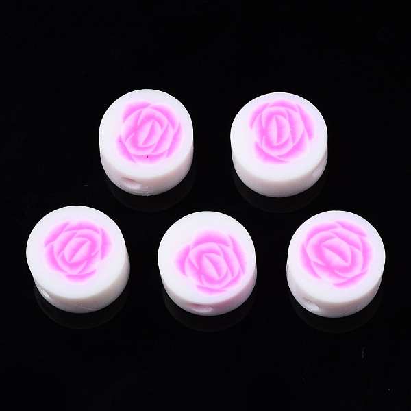 PandaHall Handmade Polymer Clay Beads, for DIY Jewelry Crafts Supplies, Flat Round with Flower, Violet, 9~9.5x4~4.5mm, Hole: 1.8mm Polymer..., Purple
PandaHall Handmade Polymer Clay Beads, for DIY Jewelry Crafts Supplies, Flat Round with Flower, Violet, 9~9.5x4~4.5mm, Hole: 1.8mm Polymer..., Purple