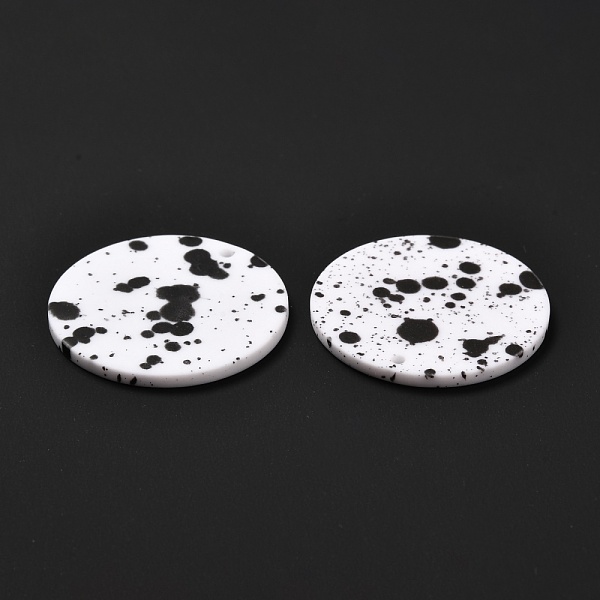 PandaHall Airspay Painted Acrylic Pendants, Round, White, 30x2.5mm, Hole: 1.6mm Acrylic Round White
PandaHall Airspay Painted Acrylic Pendants, Round, White, 30x2.5mm, Hole: 1.6mm Acrylic Round White