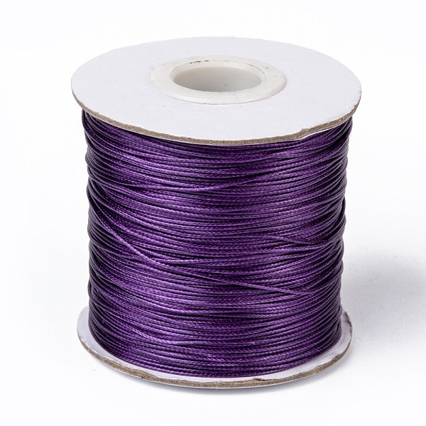 PandaHall Waxed Polyester Cord, Bead Cord, Blue Violet, 0.5mm, about 169.51~174.98 Yards(155~160m)/Roll Waxed Polyester Cord Round
PandaHall Waxed Polyester Cord, Bead Cord, Blue Violet, 0.5mm, about 169.51~174.98 Yards(155~160m)/Roll Waxed Polyester Cord Round