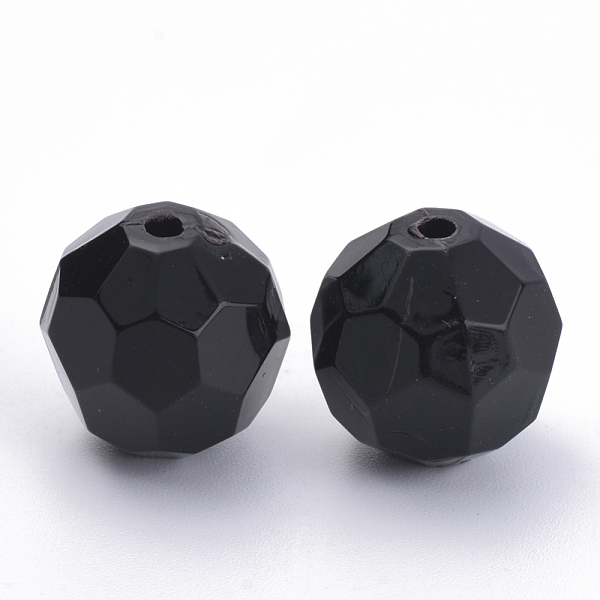 PandaHall Opaque Acrylic Beads, Faceted, Round, Black, 20x20mm, Hole: 2.5mm, about 115pcs/500g Acrylic Round Black
PandaHall Opaque Acrylic Beads, Faceted, Round, Black, 20x20mm, Hole: 2.5mm, about 115pcs/500g Acrylic Round Black