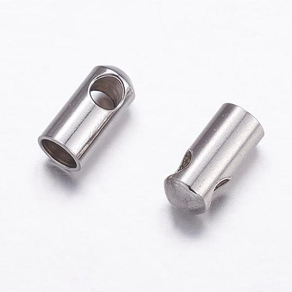 PandaHall 304 Stainless Steel Cord Ends, Stainless Steel Color, 8.5x4mm, Hole: 2mm, Inner Diameter: 3mm 304 Stainless Steel
PandaHall 304 Stainless Steel Cord Ends, Stainless Steel Color, 8.5x4mm, Hole: 2mm, Inner Diameter: 3mm 304 Stainless Steel