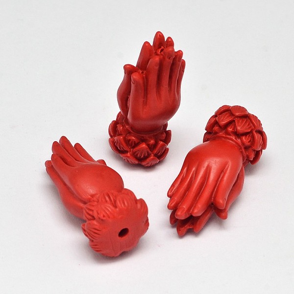 PandaHall Dyed Buddha's Hand Synthetic Coral Beads, Matte Style, Red, 30x13x11mm, Hole: 2mm Synthetic Coral Body Red
PandaHall Dyed Buddha's Hand Synthetic Coral Beads, Matte Style, Red, 30x13x11mm, Hole: 2mm Synthetic Coral Body Red