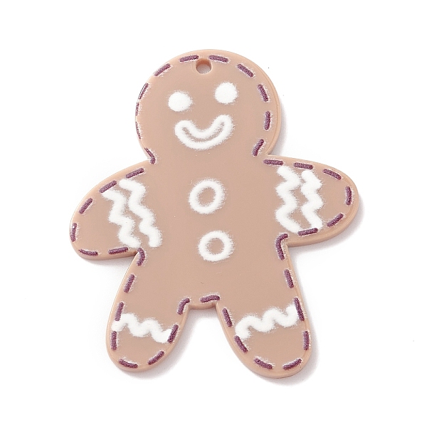 PandaHall Christmas Printed Acrylic Pendants, Gingerbread Man, 42x36x2mm, Hole: 1.5mm Acrylic Gingerbread Man Orange
PandaHall Christmas Printed Acrylic Pendants, Gingerbread Man, 42x36x2mm, Hole: 1.5mm Acrylic Gingerbread Man Orange