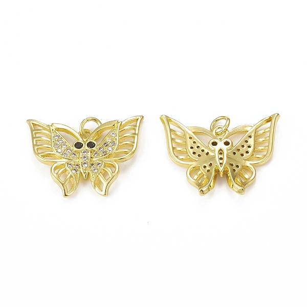 PandaHall Brass Micro Pave Cubic Zirconia Pendants, with Jump Ring, Butterfly Charm, Golden, 19.5x22.5x2.5mm, Hole: 3mm Brass+Cubic Zirconia..., Clear
PandaHall Brass Micro Pave Cubic Zirconia Pendants, with Jump Ring, Butterfly Charm, Golden, 19.5x22.5x2.5mm, Hole: 3mm Brass+Cubic Zirconia..., Clear