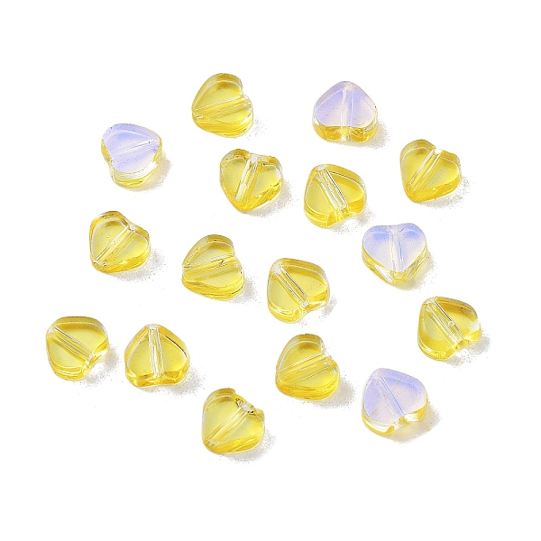PandaHall Transparent Glass Pendants, Heart, Gold, 5.5x6x2mm, Hole: 1mm Glass Heart Gold
PandaHall Transparent Glass Pendants, Heart, Gold, 5.5x6x2mm, Hole: 1mm Glass Heart Gold