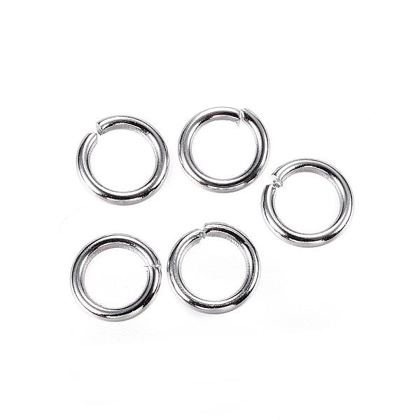 PandaHall 304 Stainless Steel Jump Rings, Open Jump Rings, Stainless Steel Color, 6x1mm, 18 Gauge, Inner Diameter: 4mm 304 Stainless Steel
PandaHall 304 Stainless Steel Jump Rings, Open Jump Rings, Stainless Steel Color, 6x1mm, 18 Gauge, Inner Diameter: 4mm 304 Stainless Steel