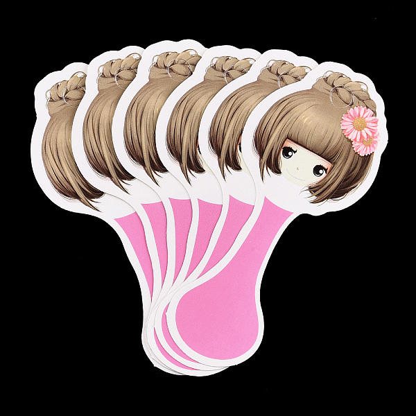 PandaHall Cardboard Necklace Display Cards, Girl, Light Khaki, 11x4.5cm Paper Human
PandaHall Cardboard Necklace Display Cards, Girl, Light Khaki, 11x4.5cm Paper Human