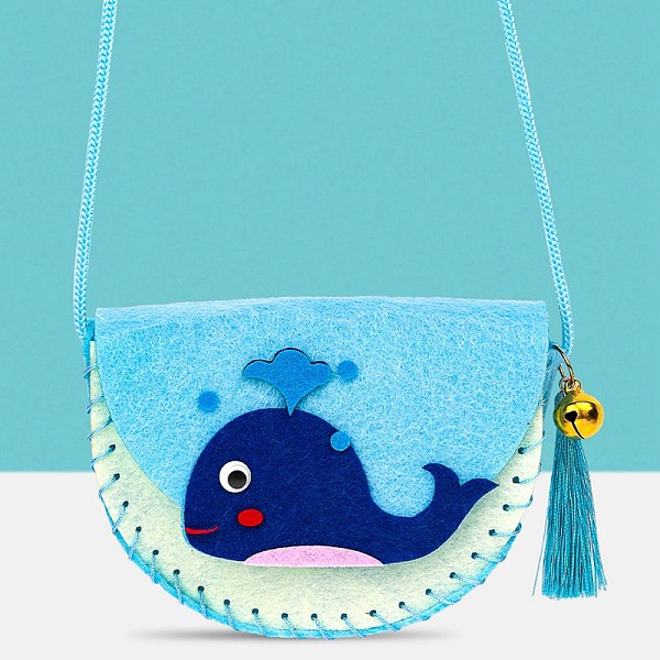 PandaHall Handmade Non-woven Fabric Animal Change Wallet Set, with Alloy and Plastic Findings, Polyester Wire, Diy Crafts for Children..., Multicolor
PandaHall Handmade Non-woven Fabric Animal Change Wallet Set, with Alloy and Plastic Findings, Polyester Wire, Diy Crafts for Children..., Multicolor