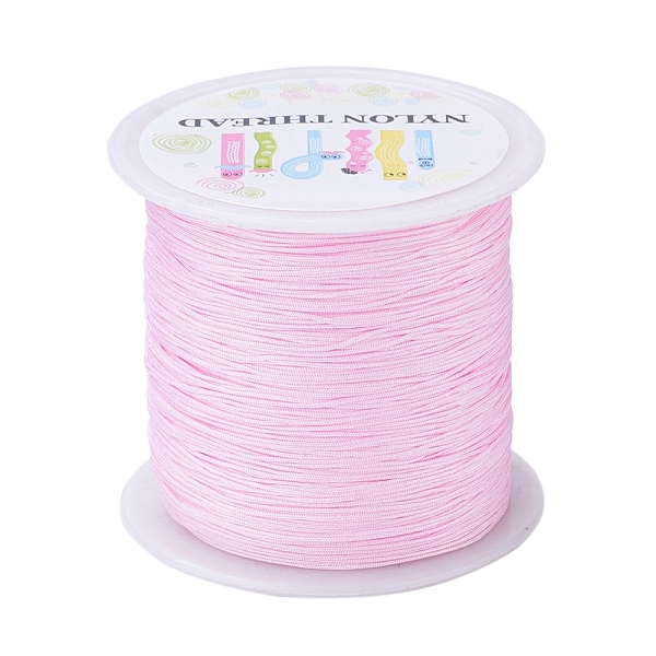 PandaHall Nylon Thread, Pearl Pink, 0.5mm, about 147.64yards/roll(135m/roll) Nylon Pink
PandaHall Nylon Thread, Pearl Pink, 0.5mm, about 147.64yards/roll(135m/roll) Nylon Pink