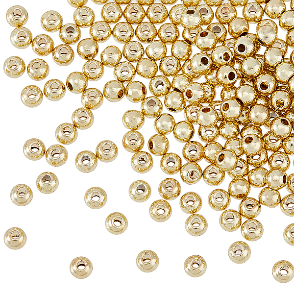 PandaHall HOBBIESAY 200Pcs Alloy Beads, Round, Light Gold, 4x3.5mm, Hole: 1.4mm Alloy Round
PandaHall HOBBIESAY 200Pcs Alloy Beads, Round, Light Gold, 4x3.5mm, Hole: 1.4mm Alloy Round