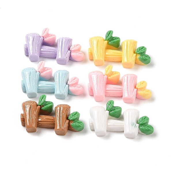 PandaHall Opaque Resin Decoden Cabochons, Fence with Leaf, Mixed Color, 18.5x32x8.5mm Resin Others
PandaHall Opaque Resin Decoden Cabochons, Fence with Leaf, Mixed Color, 18.5x32x8.5mm Resin Others