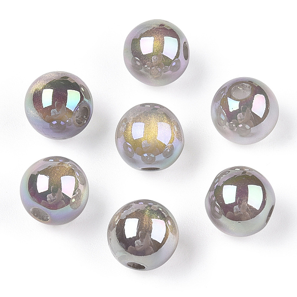 PandaHall Translucent Resin Beads, Glitter Beads, Round, Light Grey, 8x7.5mm, Hole: 1.8mm Resin Round
PandaHall Translucent Resin Beads, Glitter Beads, Round, Light Grey, 8x7.5mm, Hole: 1.8mm Resin Round