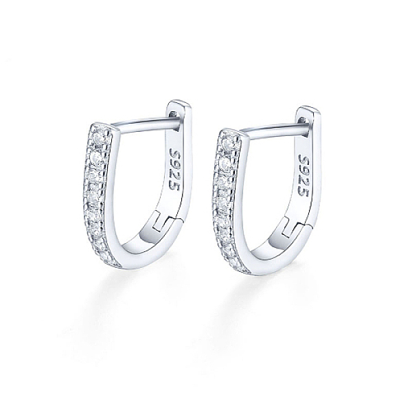 PandaHall Rhodium Plated 925 Sterling Silver Micro Pave Cubic Zirconia Hoop Earrings, with S925 Stamp, Platinum, 9mm Sterling Silver
PandaHall Rhodium Plated 925 Sterling Silver Micro Pave Cubic Zirconia Hoop Earrings, with S925 Stamp, Platinum, 9mm Sterling Silver