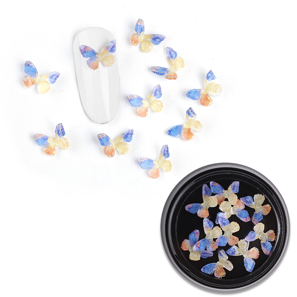 PandaHall 3D Resin Cabochons, Nail Art Studs, Nail Art Decoration Accessories, Butterfly, Cornflower Blue, 7.5x7~8x2~3mm, 10pcs/box Resin...
PandaHall 3D Resin Cabochons, Nail Art Studs, Nail Art Decoration Accessories, Butterfly, Cornflower Blue, 7.5x7~8x2~3mm, 10pcs/box Resin...