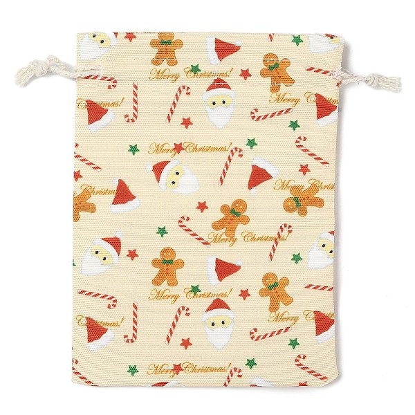 PandaHall Christmas Theme Cloth Printed Storage Bags, Drawstring Bags, Rectangle, Beige, 18x13x0.4cm Cloth Rectangle Yellow
PandaHall Christmas Theme Cloth Printed Storage Bags, Drawstring Bags, Rectangle, Beige, 18x13x0.4cm Cloth Rectangle Yellow