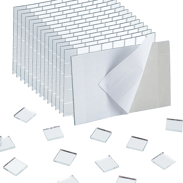 PandaHall OLYCRAFT 640pcs Self Adhesive Glass Mosaic Tiles 10x10mm Mini Square Mirror Mosaic Tiles Small Disco Ball Mosaic Tiles Silver...
PandaHall OLYCRAFT 640pcs Self Adhesive Glass Mosaic Tiles 10x10mm Mini Square Mirror Mosaic Tiles Small Disco Ball Mosaic Tiles Silver...