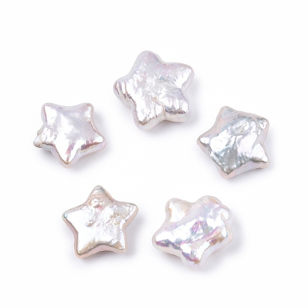 PandaHall Natural Baroque Keshi Pearl Beads, Freshwater Pearl Beads, No Hole, Star, Seashell Color, 11.5~14x12~14.5x4~7mm Keshi Pearl Star
PandaHall Natural Baroque Keshi Pearl Beads, Freshwater Pearl Beads, No Hole, Star, Seashell Color, 11.5~14x12~14.5x4~7mm Keshi Pearl Star