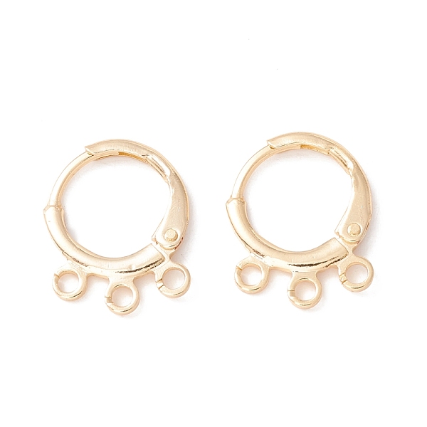 PandaHall Brass Huggie Hoop Earring Findings, with 3 Loop, Cadmium Free & Lead Free, Real 14K Gold Plated, 14.5x11.5x2mm, Pin: 0.8mm Brass
PandaHall Brass Huggie Hoop Earring Findings, with 3 Loop, Cadmium Free & Lead Free, Real 14K Gold Plated, 14.5x11.5x2mm, Pin: 0.8mm Brass
