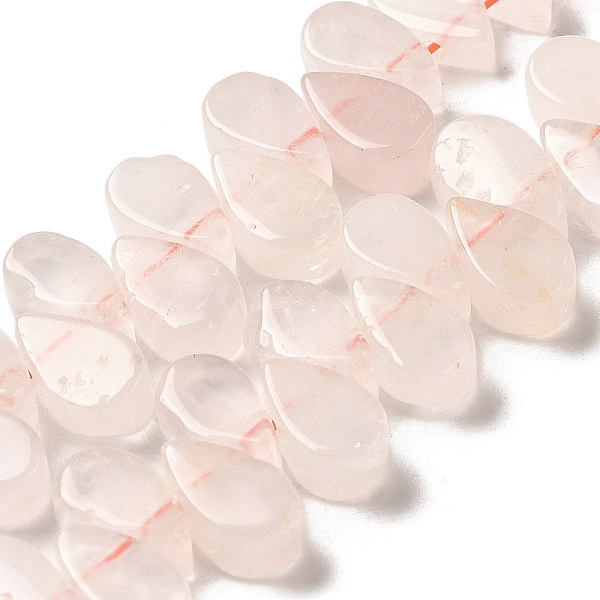 PandaHall Natural Rose Quartz Beads Strands, Teardrop, Top Drilled, 9~10x5~5.5x3.5~4mm, Hole: 0.7mm, about 40~48pcs/strand, 7.09~7.28''...
PandaHall Natural Rose Quartz Beads Strands, Teardrop, Top Drilled, 9~10x5~5.5x3.5~4mm, Hole: 0.7mm, about 40~48pcs/strand, 7.09~7.28''...