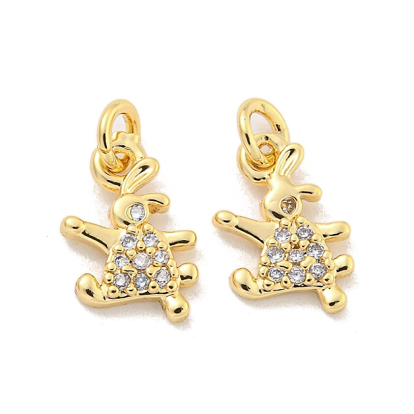 PandaHall Brass Micro Pave Clear Cubic Zirconia Charms, Rabbit, Golden, 12x7.5x1.5mm, Hole: 2.5mm Brass+Cubic Zirconia Rabbit Clear
PandaHall Brass Micro Pave Clear Cubic Zirconia Charms, Rabbit, Golden, 12x7.5x1.5mm, Hole: 2.5mm Brass+Cubic Zirconia Rabbit Clear